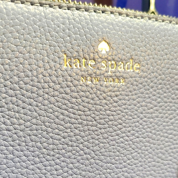 Kate Spade Mulberry Street Satchel, Dusty Blue - Picture 2 of 6